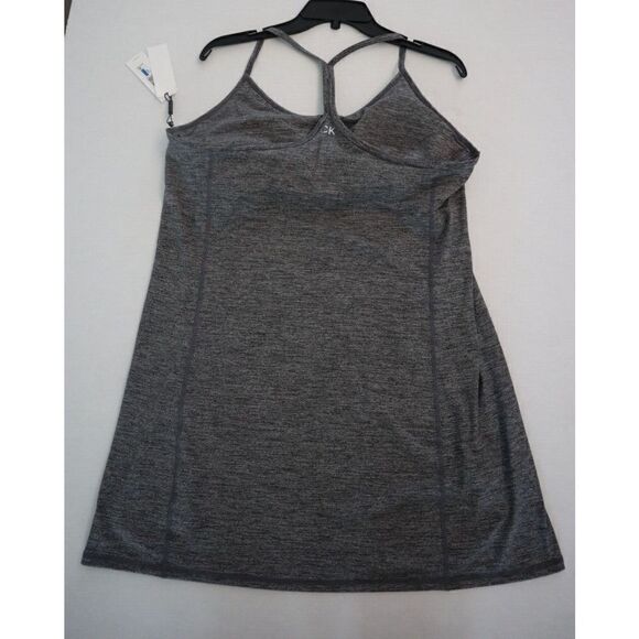 Calvin Klein Performance PF2D8050 Women's Sz XL Black Heather Exercise Dress $80 - Picture 6 of 7